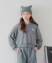 【SALE/40%OFF】GLOBAL WORK ピグメント裏毛ショートプルオーバー/キッズ/292266 グローバルワーク トップス パーカー・フーディー グ...