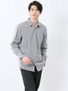TAKA-Q 【WEB限定】ブロードストライプ レギュラーカラー長袖シャツ 【25SS】 メンズ シャツ カジュアル トップス インナー 長袖 ギフト プレゼン...
