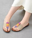 【SALE/30%OFF】ITALIAN SHOEMAKERS 【ITALIAN SHOEMAKERS】センターフラワートングサンダル インターショシュール シ...