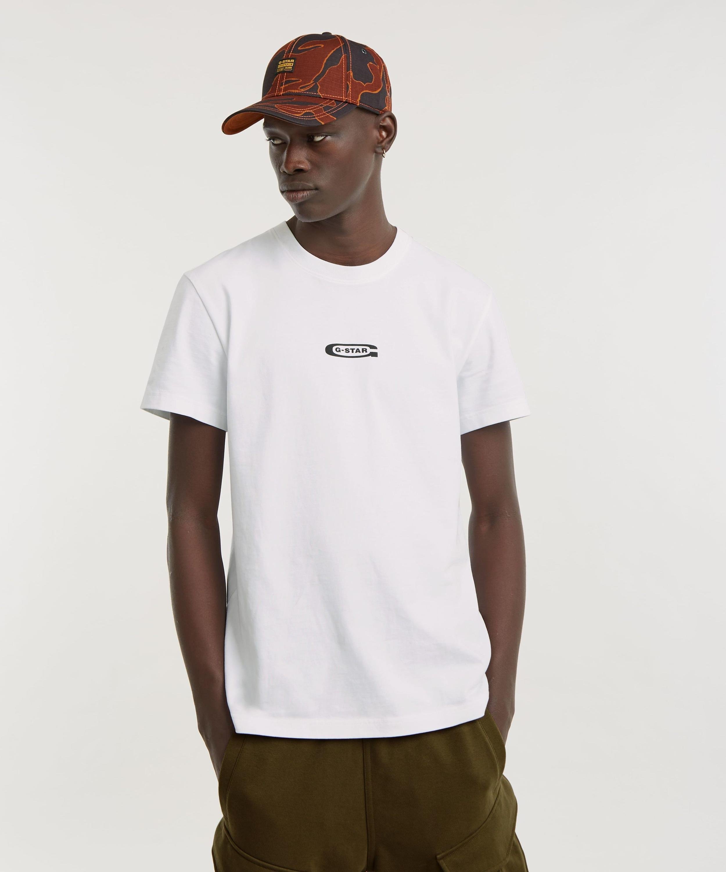 【公式ショップ】Photo Print T-Shirt/バックフォトグラフィックプリントTシャツ ジースターロゥ トップス カットソー・Tシャツ ホワイト