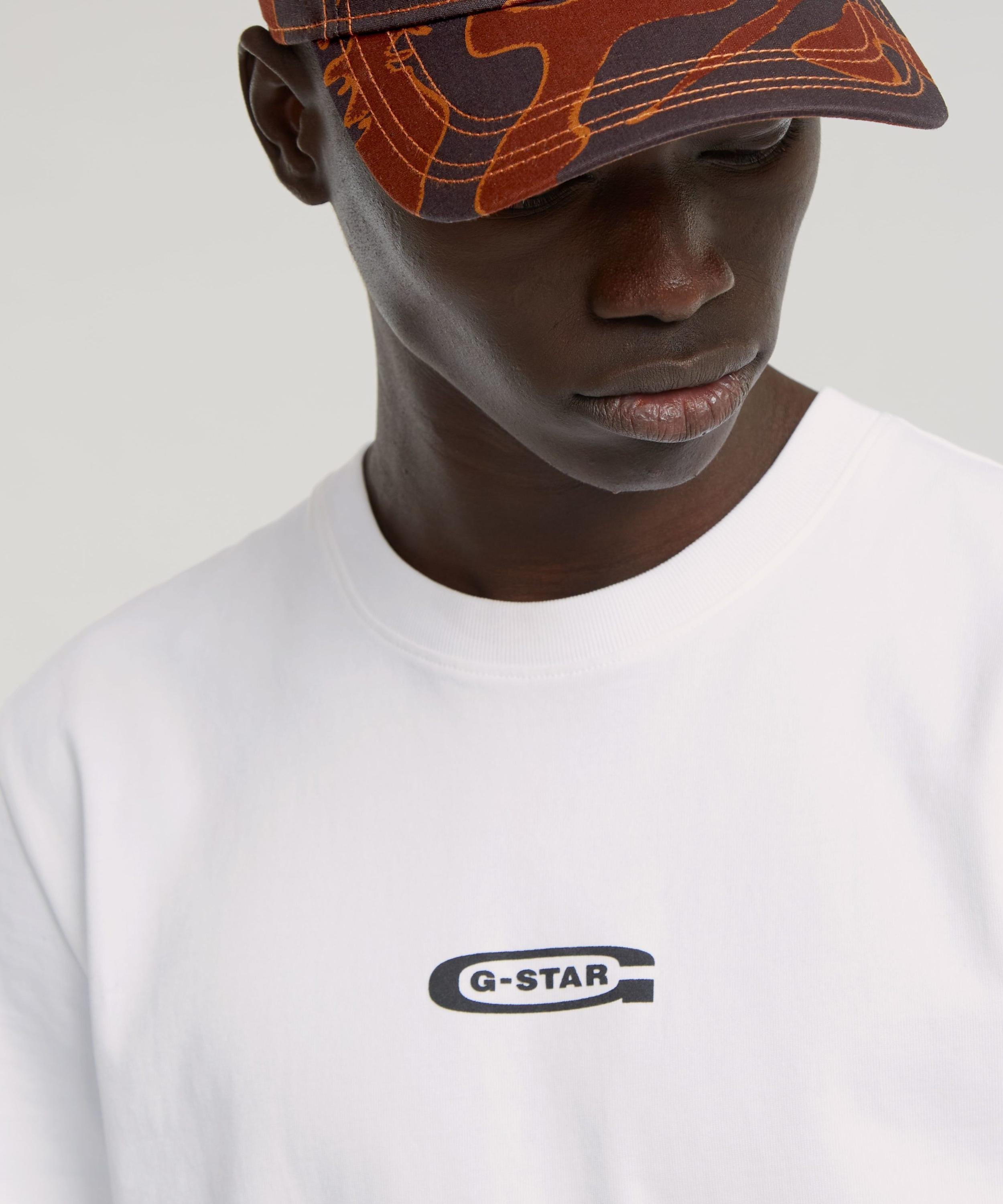 【公式ショップ】Photo Print T-Shirt/バックフォトグラフィックプリントTシャツ ジースターロゥ トップス カットソー・Tシャツ ホワイト