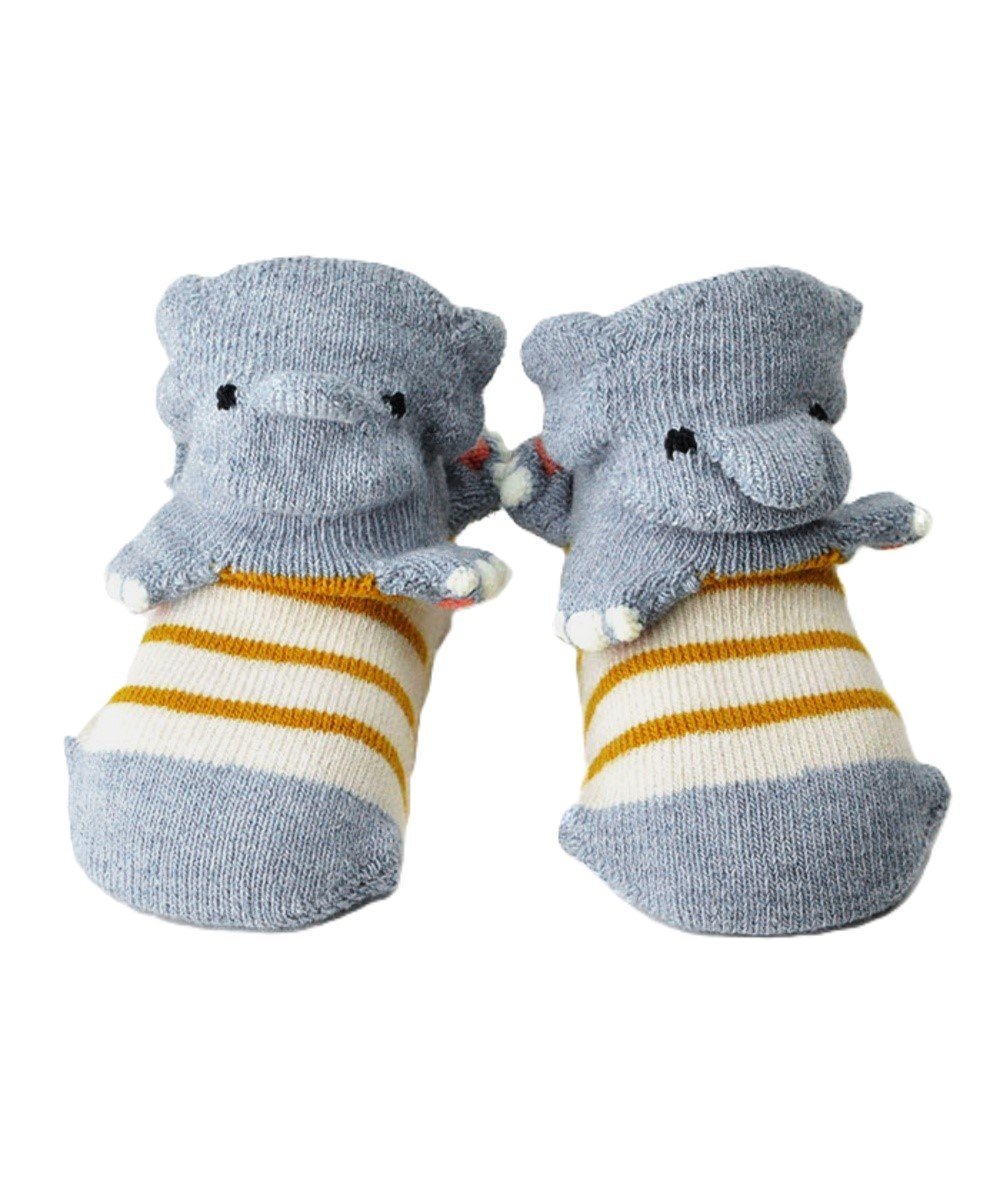 BACKYARD FAMILY POMPKINS ポップアップソックス ローラ マタニティウェア・ベビー用品 ベビーソックス ピンク ブルー