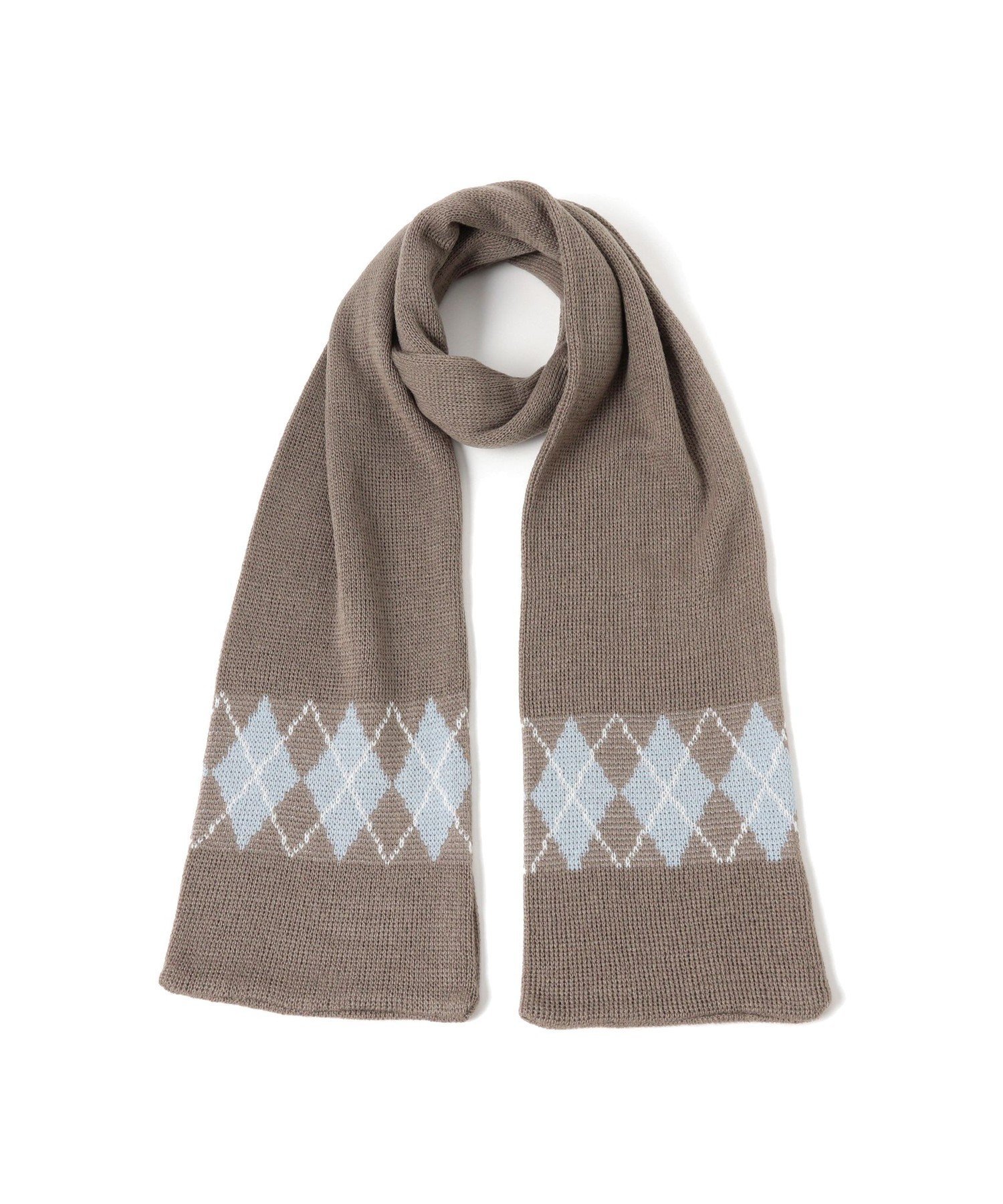 B:MING by BEAMS アーガイル マフラー ビーミング ライフストア バイ ビームス ファッション雑貨 マフ..