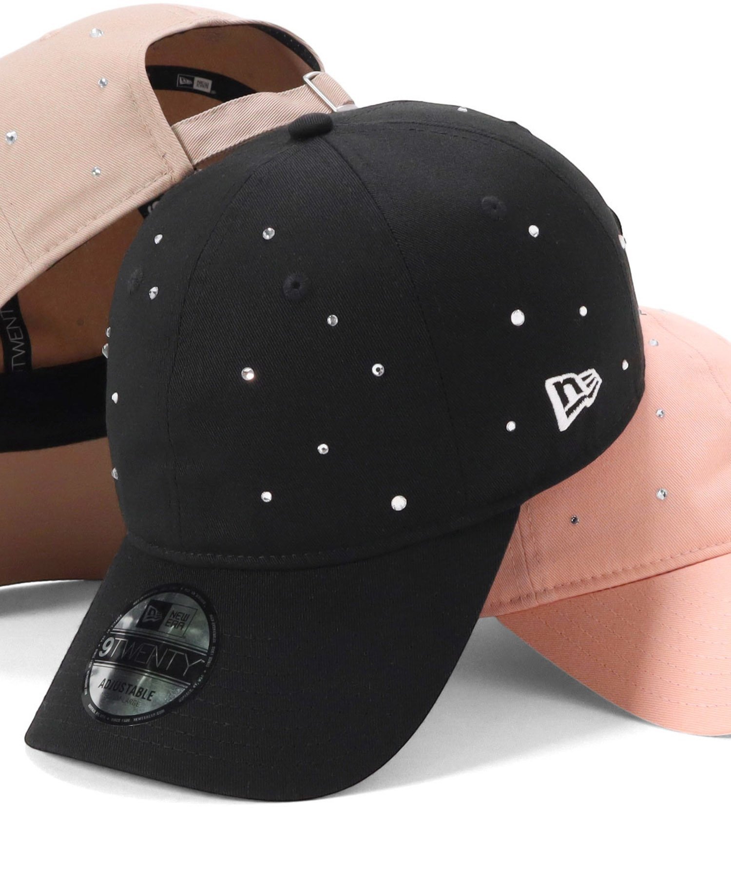 NEW ERA ニューエラ キャップ 9TWENTY ラインストーン オンスポッツ 帽子 キャップ ピンク ホワイト ブラウン ブラック【送料無料】