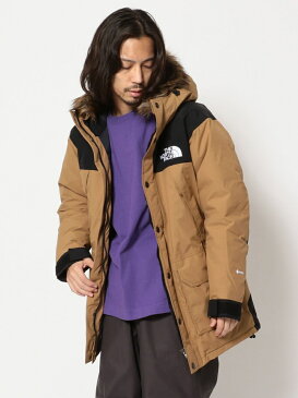 BEAVER THE NORTH FACE/ザ・ノース・フェイス Mountain Down Coat マウンテンダウンコート ND91935 ビーバー コート/ジャケット ダウンジャケット ブラウン ブラック【送料無料】