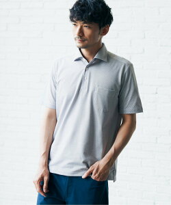 【SALE／10%OFF】IKKA LOUNGE MENS ALTIMA カッタウェーポロシャツ イッカ トップス ポロシャツ ネイビー ブルー カーキ