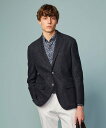 JOSEPH ABBOUD 【キングサイズ・JAPANファブリック/ジャージー素材/軽量】ムリネラッセルブレザー ジョセフアブード ジャケット・アウター テーラ...