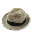 MEN'S BIGI PAPER FOLDING HAT メンズ ビギ 帽子 ハット ブラック ベージュ ネイビー【送料無料】