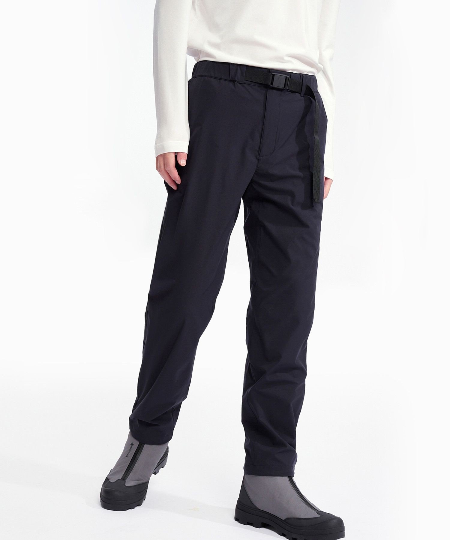 【SALE／30%OFF】AIGLE 撥水 ソロテックス ストラップ テーパードパンツ / イージーパンツ エーグル パンツ その他のパンツ グレー ブラック【送料無料】