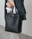 Spick & Span 《予約》Spick & Span トートバッグ スピックアンドスパン バッグ トートバッグ ブラック ブラウン【送料無料】