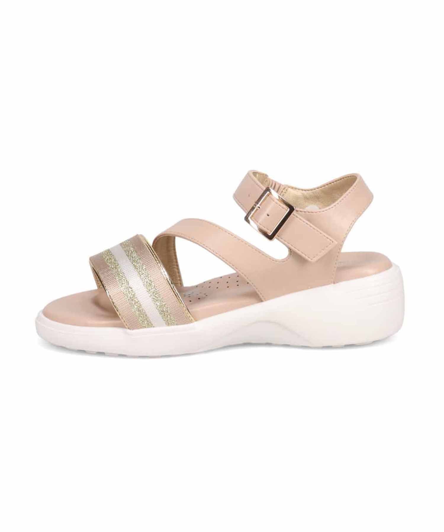 HIROKO KOSHINO FEMME HIROKO KOSHINO FEMME 大人スポーツサンダル HRL7001 マドラス シューズ・靴 サンダル ベージュ【送料無料】