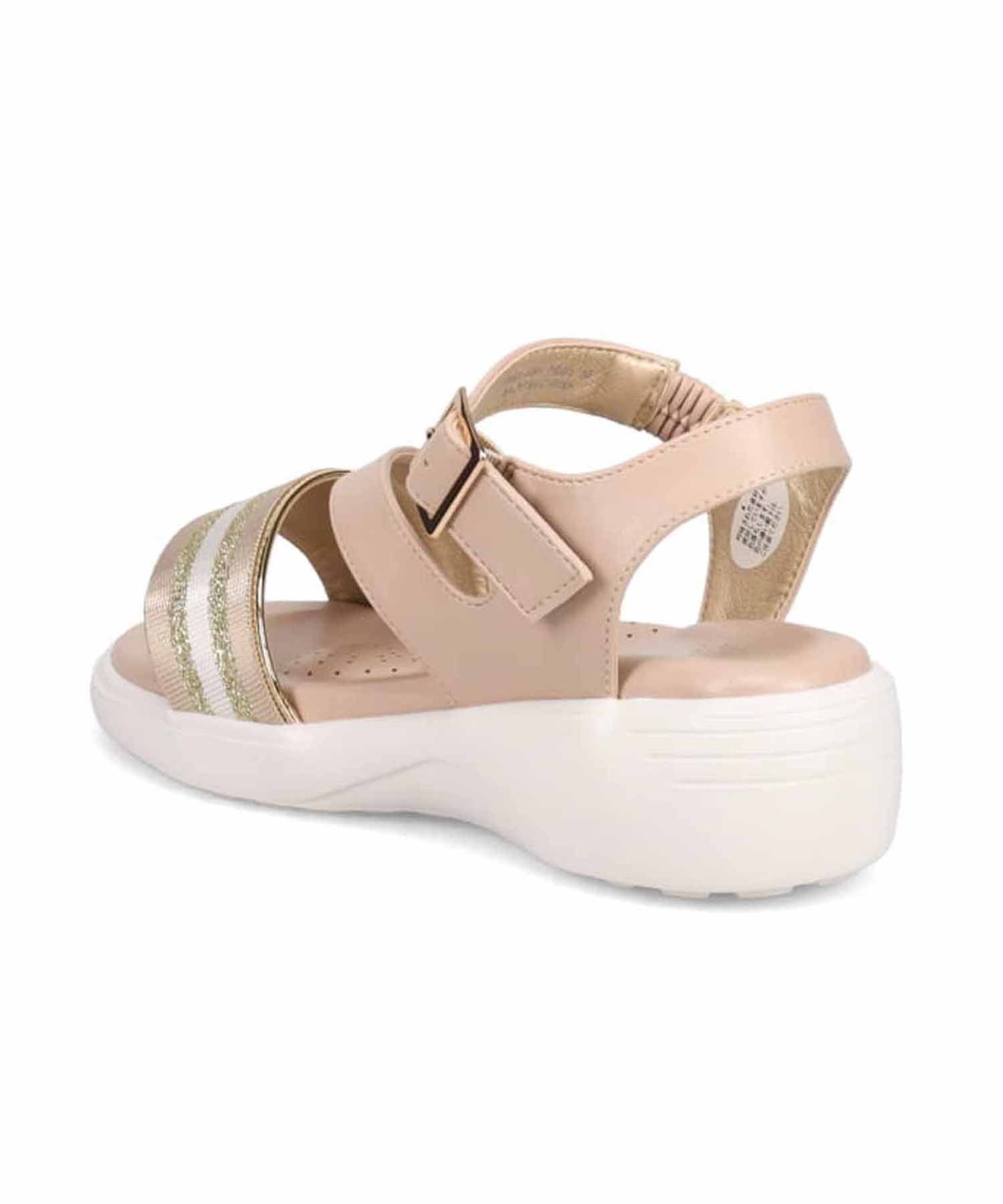 HIROKO KOSHINO FEMME HIROKO KOSHINO FEMME 大人スポーツサンダル HRL7001 マドラス シューズ・靴 サンダル ベージュ【送料無料】