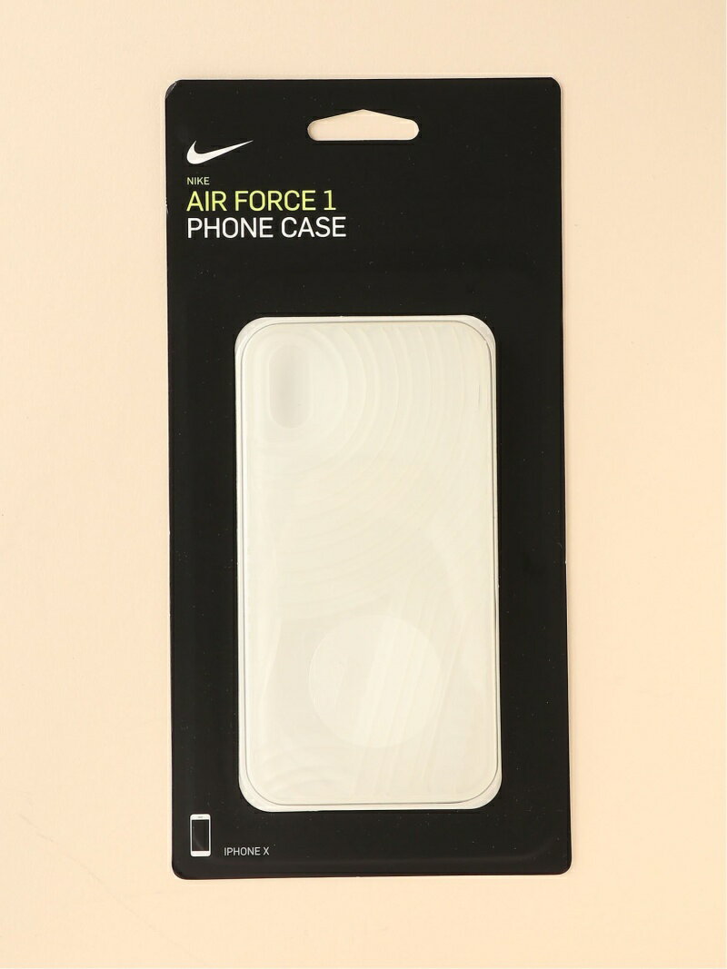 SMIR NASLI 【NIKE】AIR FORCE IPHONE CASE iPhoneX サミールナスリ ファッショングッズ 携帯ケース/アクセサリー ブラック ブラウン ホワイト