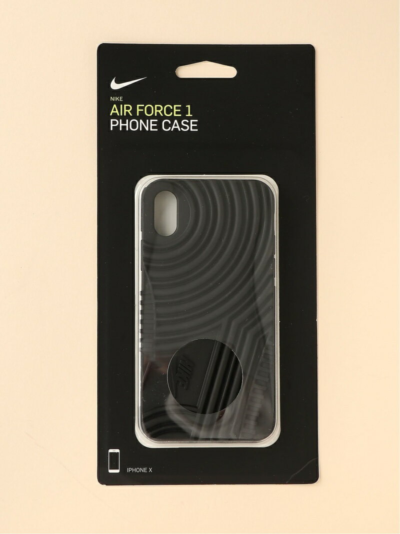 SMIR NASLI 【NIKE】AIR FORCE IPHONE CASE iPhoneX サミールナスリ ファッショングッズ 携帯ケース/アクセサリー ブラック ブラウン ホワイト