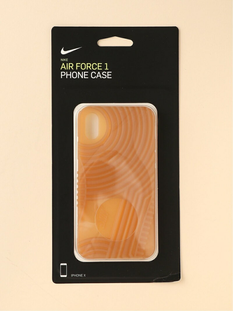 SMIR NASLI 【NIKE】AIR FORCE IPHONE CASE iPhoneX サミールナスリ ファッショングッズ 携帯ケース/アクセサリー ブラック ブラウン ホワイト