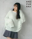 【SALE/50%OFF】GLOBAL WORK 2SETリボンニット/AND YUA ANY/147489 グローバルワーク トップス ニット グリーン ホワ...