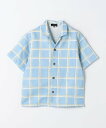 【SALE/50%OFF】UNITED ARROWS green label relaxing プリペラ チェック柄 シャツ / キッズ 100cm-130cm...
