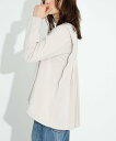 Sonny Label バックタックフレアカットプルオーバー サニーレーベル トップス カットソー・Tシャツ ホワイト グレー【送料無料】
