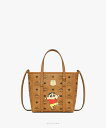 MCM 【公式】【MCM * クレヨンしんちゃん】Toni トップジップ ショッパーバッグ エムシーエム バッグ トートバッグ ブラウン【送料無料】