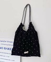 【SALE/10%OFF】aimoha - select - 【B.A.G.】小花柄ショルダートートバッグ アイモハ バッグ トートバッグ ホワイト レッド ブ...