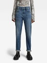 【SALE/50%OFF】G-Star RAW 【公式ショップ】VIRJINYA SLIM/ハイウエストスリムテーパードジーンズ ジースターロゥ パンツ ジーンズ・デニムパンツ ブルー【送料無料】