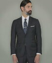 MACKINTOSH LONDON 【NEW BRIDGE】【VITALE BARBERIS CANONICO/ヴィターレ・バルベリス・カノニコ】ツイル無地スーツ マッキントッシュ ロンドン スーツ・フォーマル スーツジャケット ネイビー ブラック【送料無料】