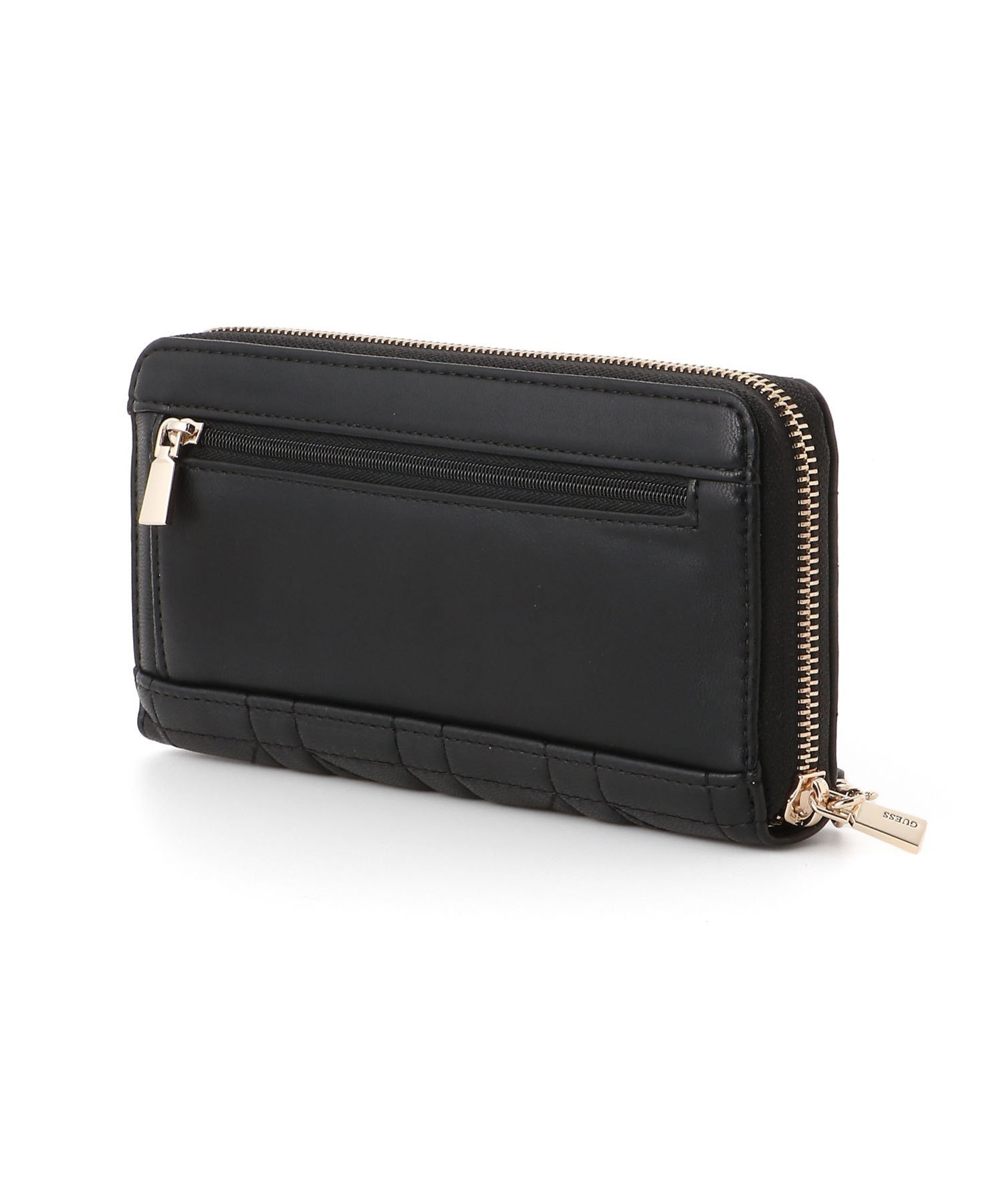 GUESS 財布(W)EDITA Slg Large Zip Around ゲス 財布・ポーチ・ケース 財布 ブラック