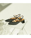 【SALE/10%OFF】Au BANNISTER バックストラップサンダル オゥ・バニスター シューズ・靴 サンダル ブラック ホワイト ブラウン【送料無料】