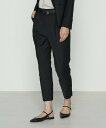 COMME CA 【セットアップ対応】ブライトリー トロテーパードパンツ コムサ スーツ・フォーマル セットアップスーツ ブラック【送料無料】