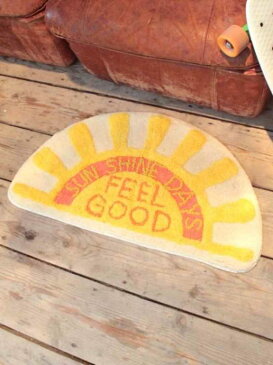 チャイハネ SUNSHINE DAYS★FEEL GOOD MAT / サニーマット チャイハネ 生活雑貨 キッチン/ダイニング ホワイト ピンク ブルー グリーン