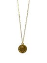 LHME LHME/(U)LHME コインネックレス/フラワー/サージカルステンレス ライオンハート アクセサリー・腕時計 ネックレス シルバー ゴールド【送料...