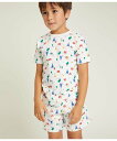 【SALE/10%OFF】PETIT BATEAU 半袖パジャマ プチバトー インナー・ルームウェア パジャマ【送料無料】