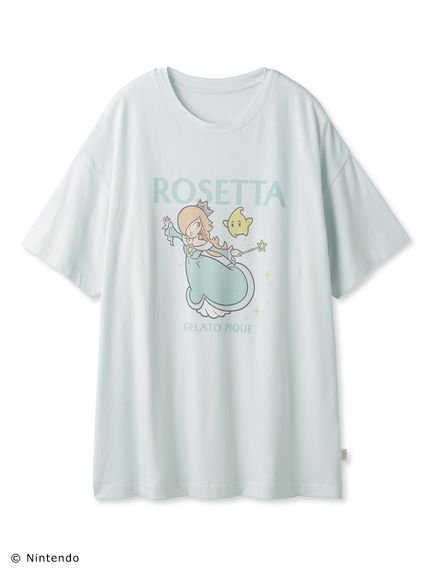 【SALE／20%OFF】gelato pique 【ピーチコレクション】プリントTシャツ ジェラートピケ インナー・ルームウェア その他のインナー・ルームウェア ホワイト イエロー ピンク【送料無料】