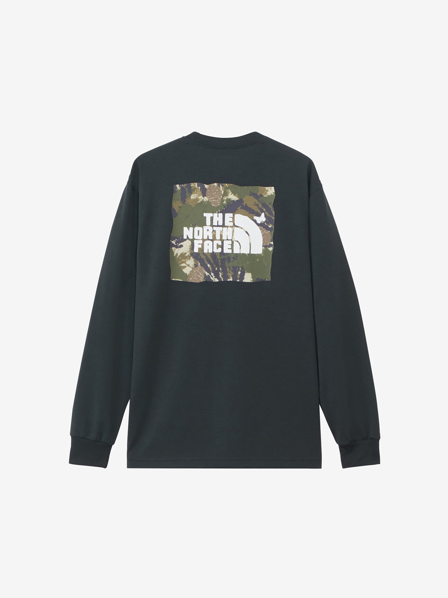 【SALE／30%OFF】THE NORTH FACE ロングスリーブTNFバグフリーティー ザ・ノース・フェイス トップス カットソー・Tシャツ グレー ホワイト【送料無料】のサムネイル