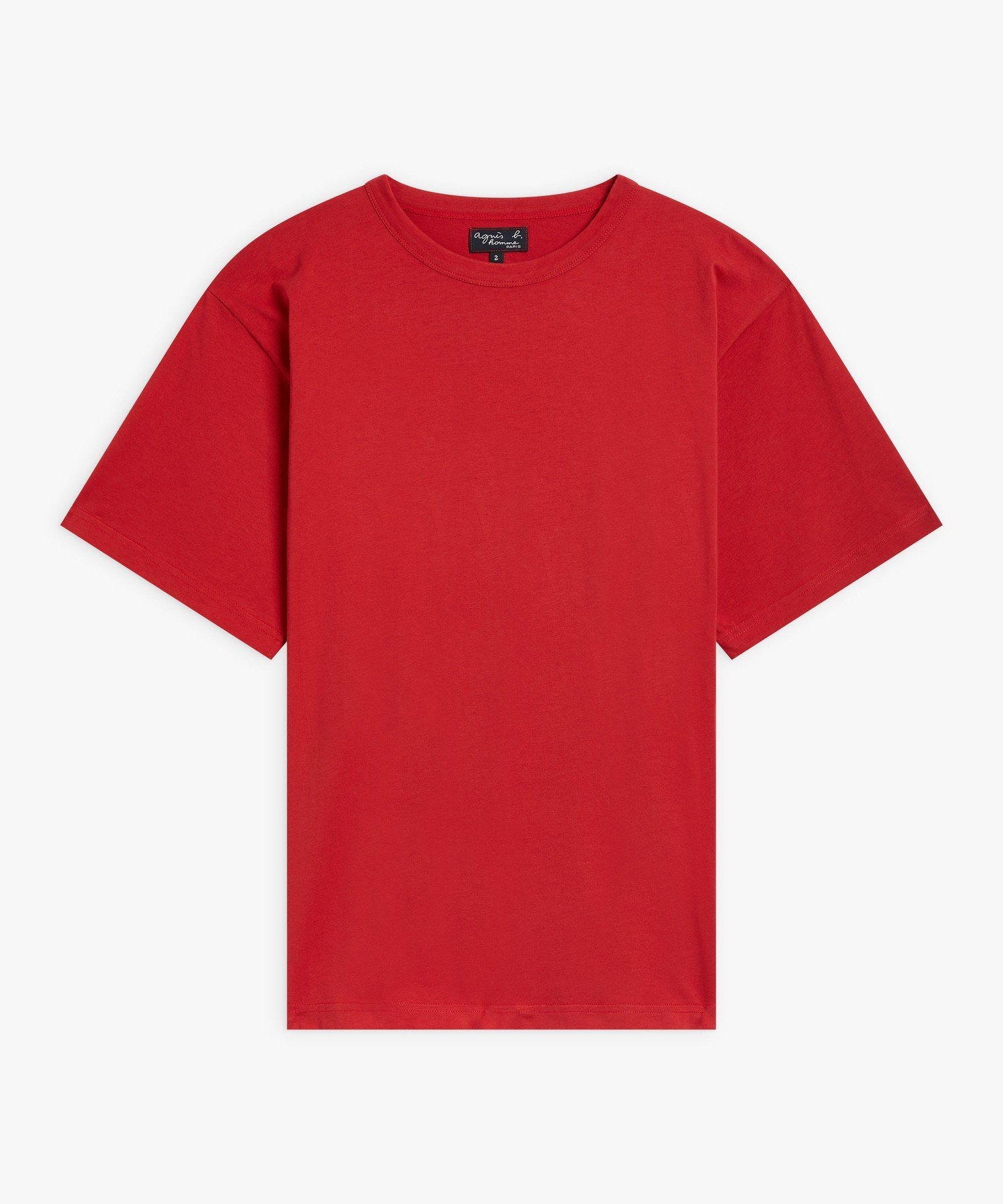 SET8 TS アーティストTシャツ MEL BERNSTINE アニエスベー トップス カットソー・Tシャツ レッド