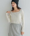 【SALE/50%OFF】LOWRYS FARM 2WAYリブタイトロングスリーブ ローリーズファーム トップス その他のトップス ブラック ホワイト ブルー ピンク