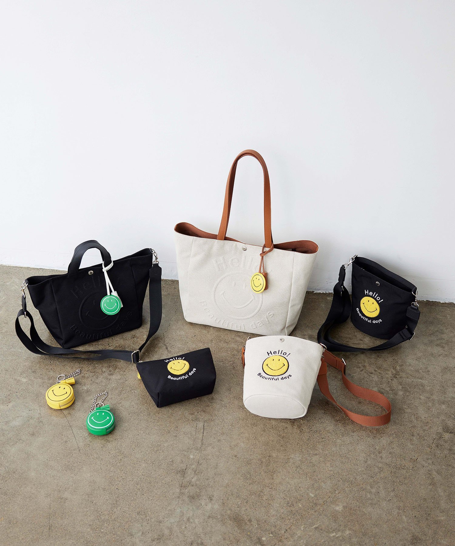 【SALE／30%OFF】Breath TOPKAPI SMILE COLLECTION スマイル ショルダー バッグ トプカピ バッグ ショルダーバッグ ブラック ベージュ【送料無料】