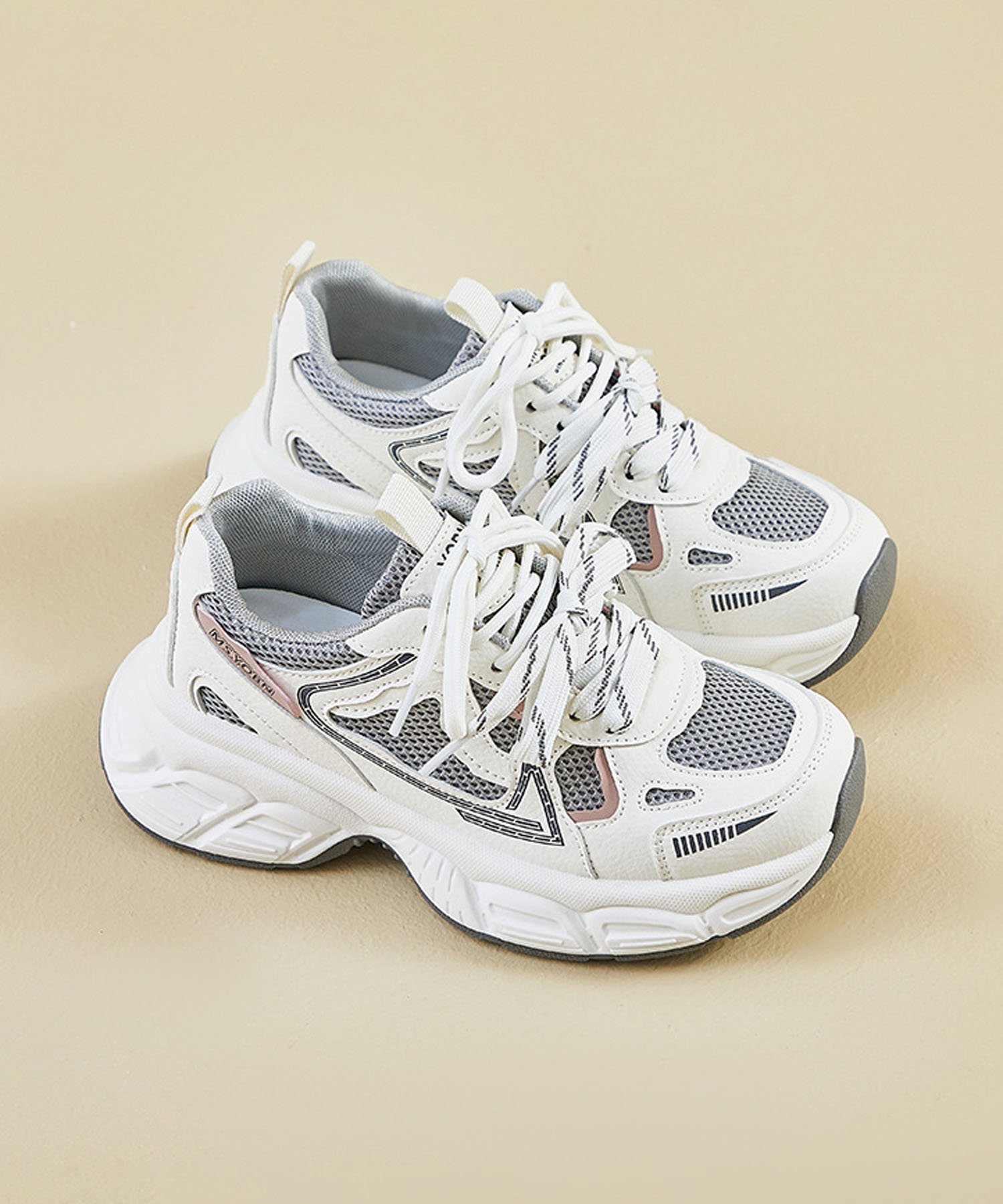 【SALE／20%OFF】aimoha - select - 【SHOES 365】厚底ダッドスニーカー アイモハ ...