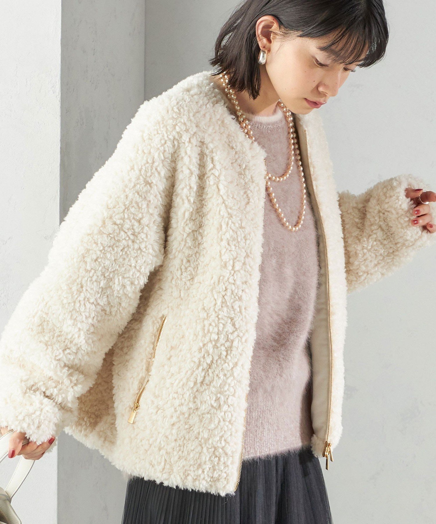 WOMEN 《予約》【SHIPS別注】TATRAS: ウニカ シップス ジャケット・アウター その他のジャケット・アウター ベージュ ブラウン