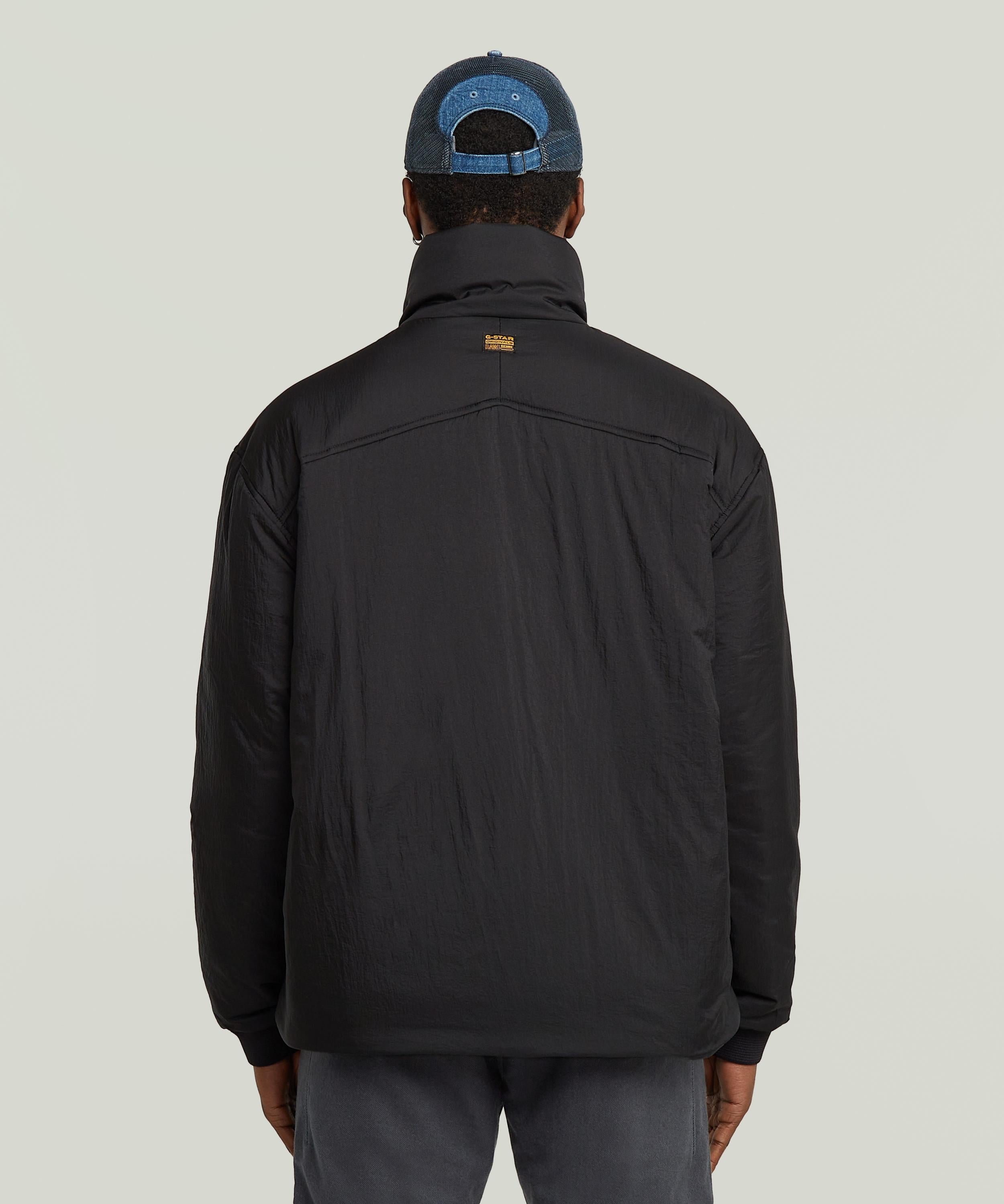 【公式ショップ】Lightweight Cloud Jacket/ライトウェイトスタンドカラージップアップナイロンブルゾン ジースターロゥ ジャケット・アウター その他のジャケット・アウター ブラック
