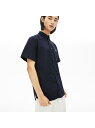 【SALE/30%OFF】LACOSTE ボタンダウンオックスフォードシャツ ラコステ シャツ/ブラウス 長袖シャツ ブルー ホワイト【送料無料】