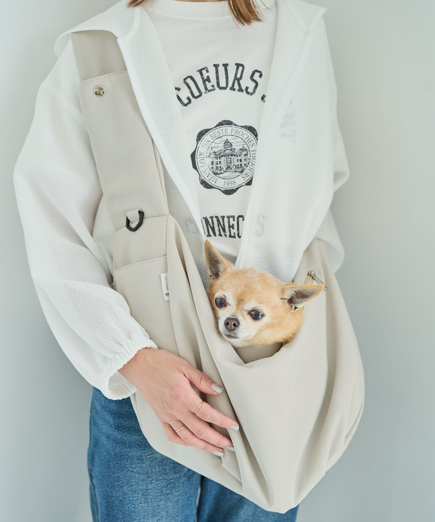 【SALE／20%OFF】ROPE' PICNIC PASSAGE 【DOG】ナイロンスリングバッグ ロペピクニック ペット用品 ペットウェア・ペット服【送料無料】 stylife-15680412 Rakuten Fashion パッケージ画像