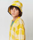 【SALE／30%OFF】SHIPS KIDS BOBO CHOSES:CHECKERED CROCHET HAT シップス 帽子 ハット イエロー【送料無料】