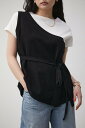 【SALE／30 OFF】AZUL BY MOUSSY ONE SHOULDER BUSTIER TOPS アズールバイマウジー トップス カットソー Tシャツ ブラック ホワイト