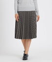【SALE/28%OFF】Paul Stuart 【WEB限定】ブロックチェック スカート ポール・スチュアート スカート その他のスカート ネイビー ベージュ...