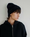 【SALE/50%OFF】allureville シャギーニット帽 アルアバイル 帽子 ニット帽・ビーニー パープル ホワイト ブラック