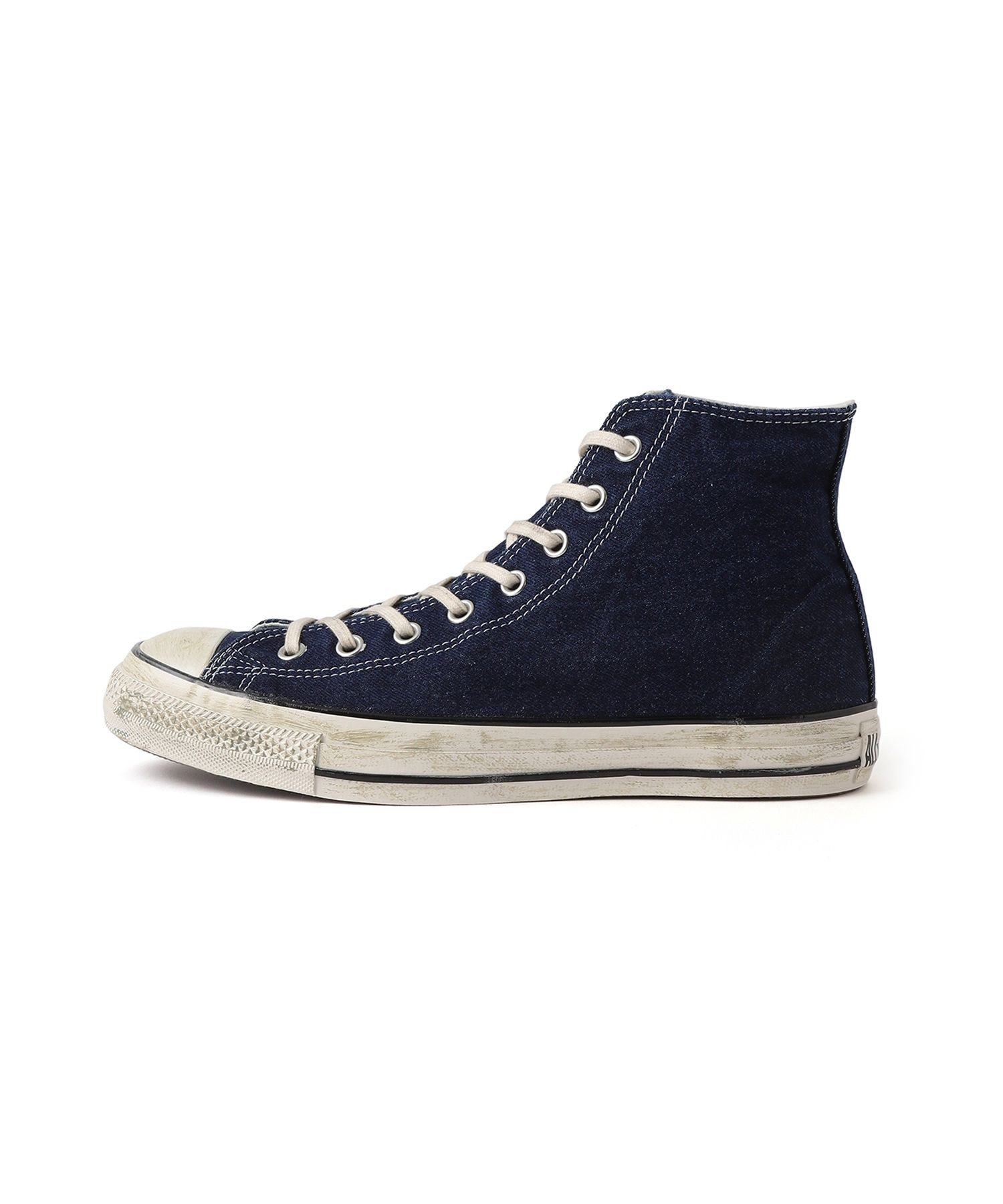 JUNRED 【CONVERSE/コンバース】ALL STAR AGED FADEDDENIM AG HI/オールスターエイジドフェイデッドデニム ジュン スタンダード ピックス シューズ・靴 スニーカー ネイビー【送料無料】