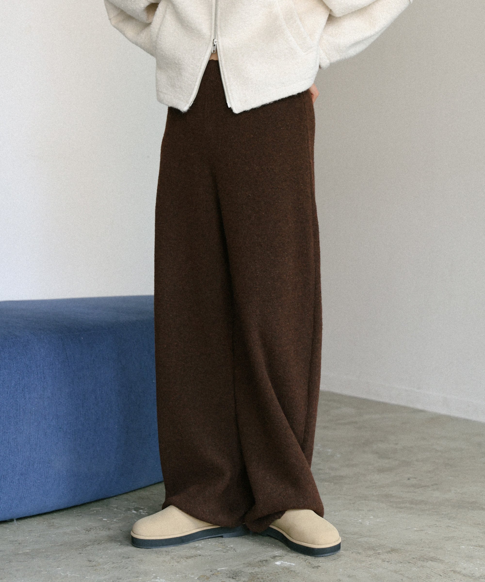 SELECT MOCA ニットバルーンパンツ セレクトモカ パンツ その他のパンツ