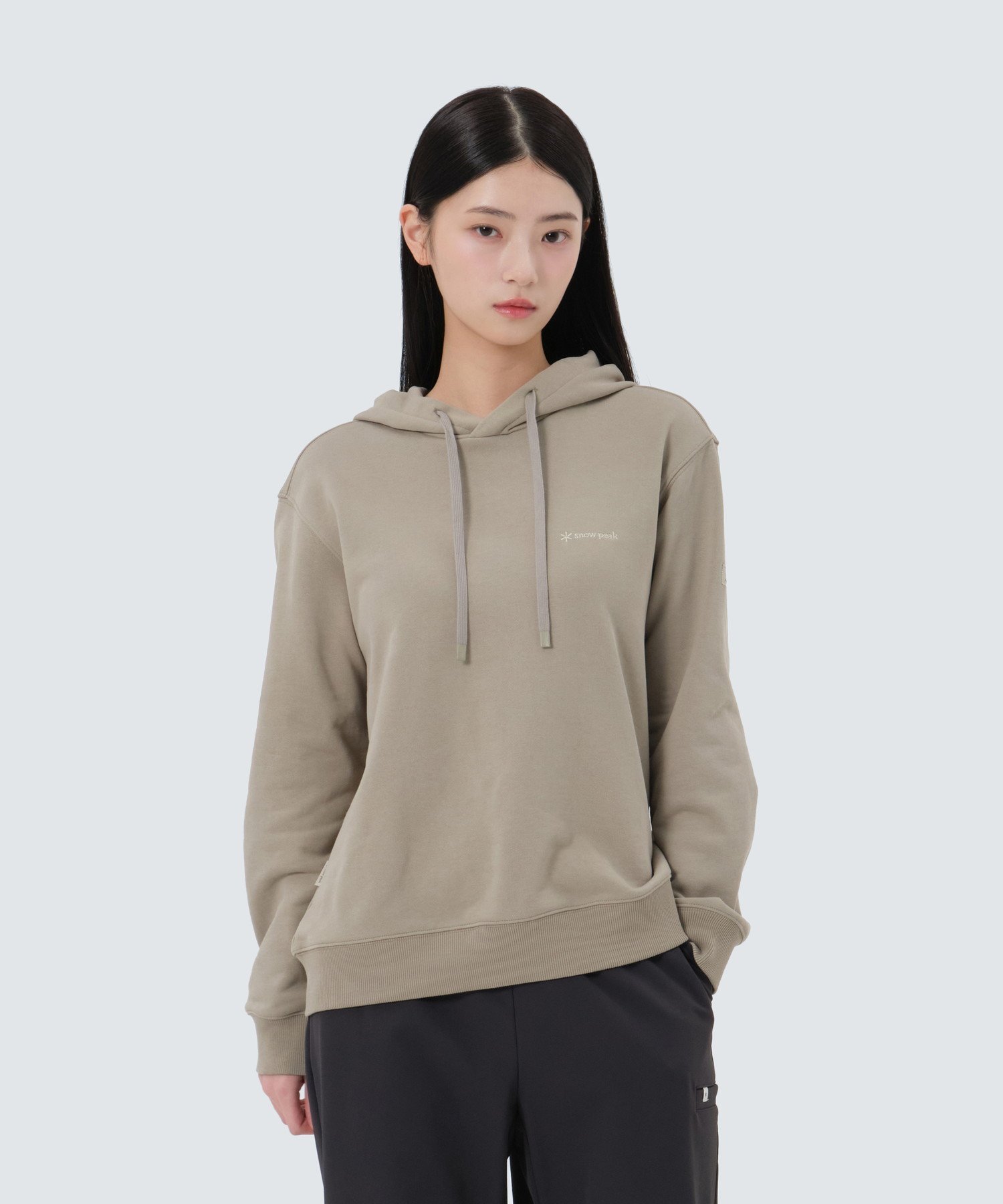 Snow Peak Land Women's Hood T-Shirt スノーピーク トップス パーカー・フーディー ベージュ ブラック グレー【送料無料】