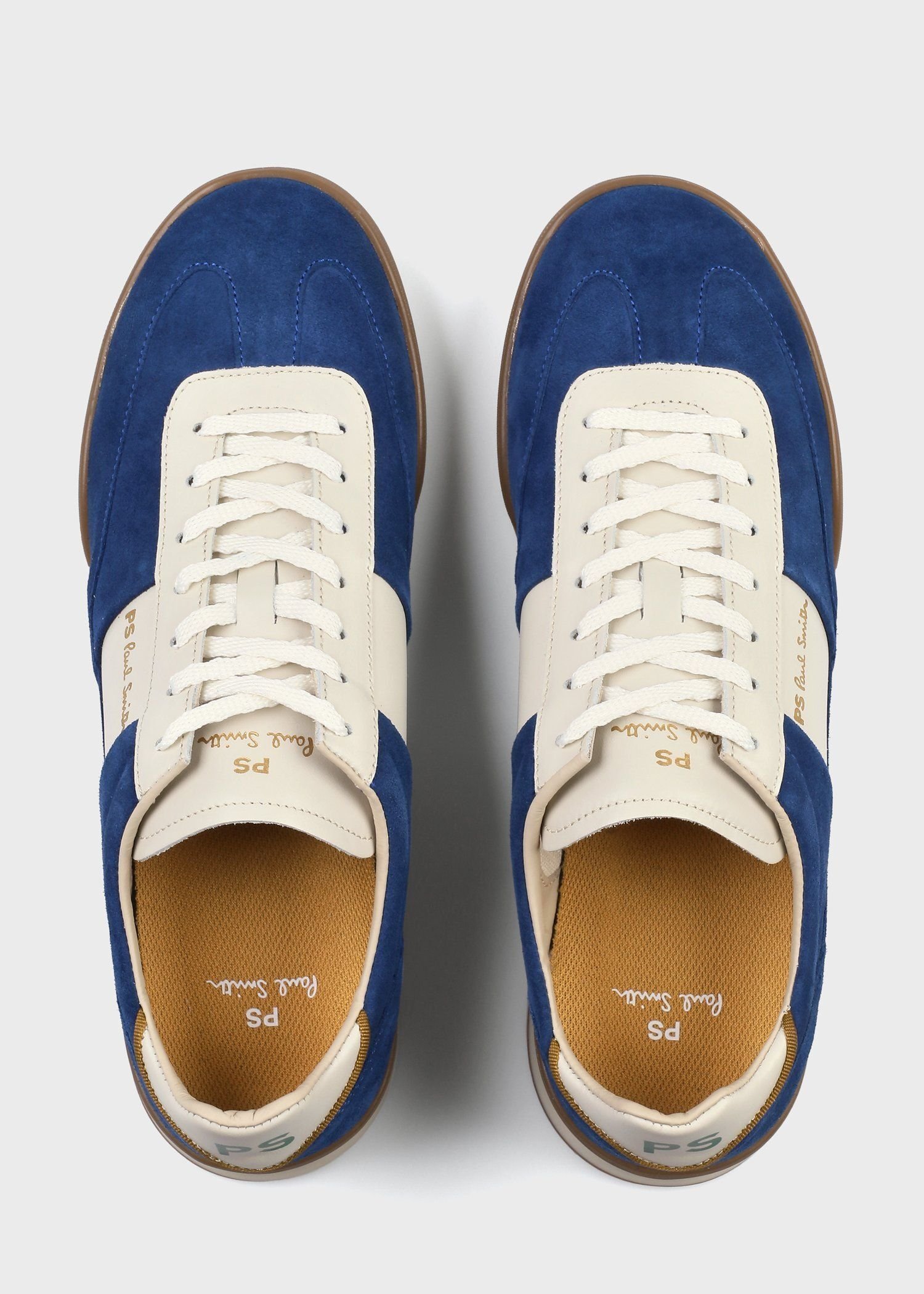 PS Paul Smith "Dover" スエードパネル スニーカー ポール・スミス シューズ・靴 その他のシューズ・靴 ブルー【送料無料】